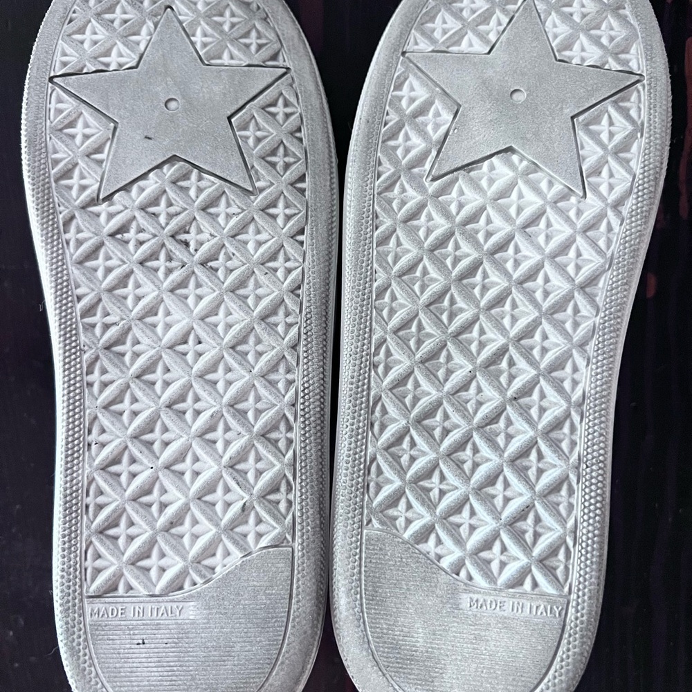 Christian Dior Solar Oblique Grey White slip on women’s sz 37 6.5-7 - Picture 7 of 16
